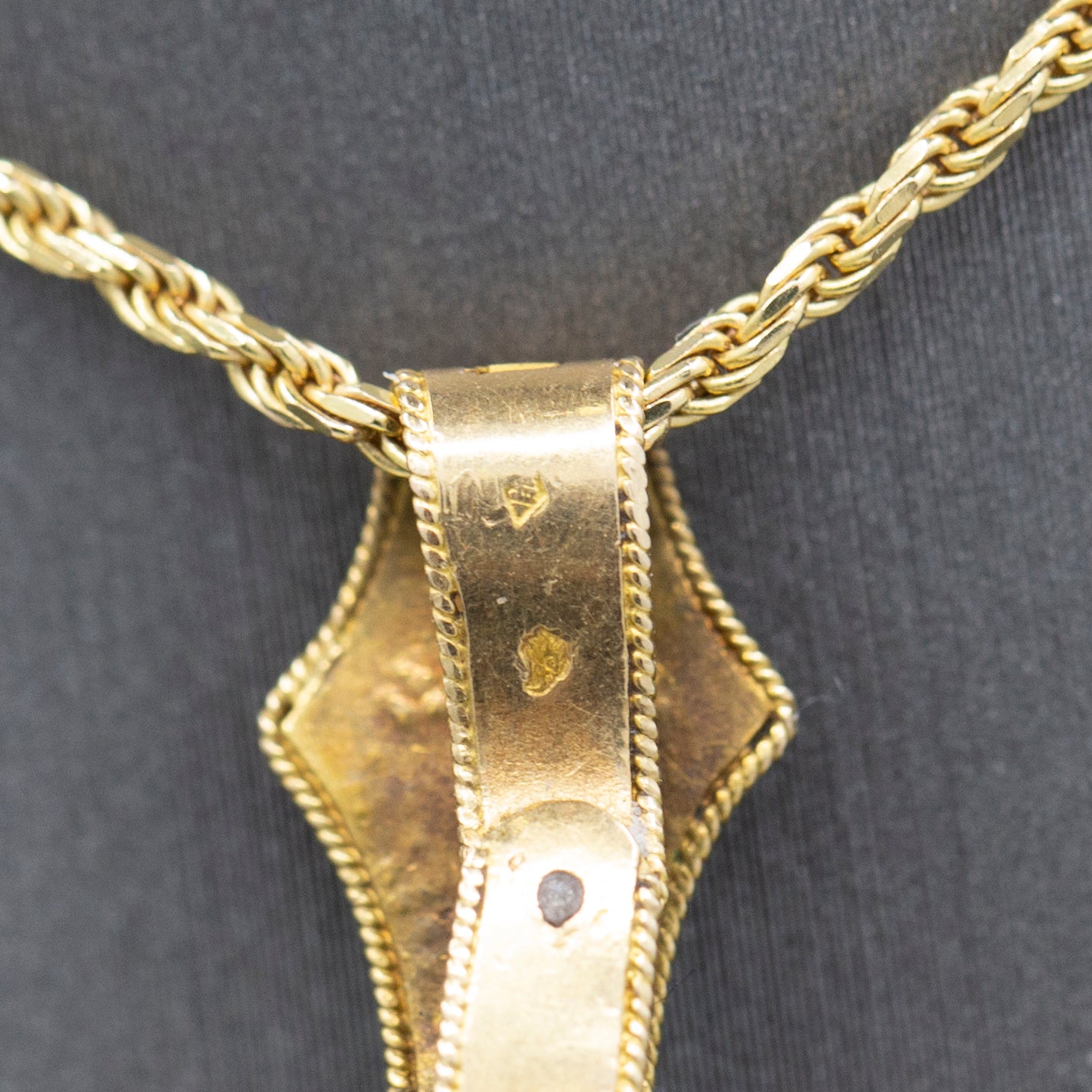 Exquisite French Victorian Picture Locket with Turquoise and Pearl in 18k Yellow Gold