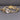 Antique Art Deco Equestrian Fox Hunt Essex Crystal Bracelet in 14k Yellow Gold