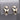 Asch Grossbardt Onyx and White Mother of Pearl J Hoop Earrings in 14k Yellow Gold