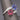 Mid-Century Modern Violet Sapphire and Pink Tourmaline Bypass Moi et Toi Ring in Platinum