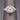 Classic Art Deco Old European Cut Diamond Domed Solitaire Ring in 18k White Gold