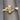 Rose Cut Salt and Pepper Champagne and White Diamond Ring in 14k Yellow Gold
