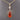 Gorgeous Glowing Mexican Fire Opal and Diamond Pendant Necklace in 14k Yellow Gold