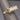 Art Deco Three Stone Old European Cut Diamond Pierced Ring in 14k Yellow Gold
