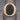 Vintage Men's Bloodstone Oval Signet Ring in 10k Yellow Gold
