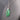 Vintage Deep Green Jadeite Jade Disc with Diamonds Necklace in 18k White Gold