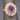 Vintage Amethyst and Seed Pearl Halo Ring in 14k Yellow Gold