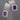 Gorgeous Grape Colored Amethyst and Diamond Omega Back Earrings in 14k Yellow Gold
