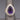 Deep Vivid Purple Amethyst and Double Diamond Halo Ring in 14k Yellow Gold
