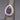 Deep Vivid Purple Amethyst and Double Diamond Halo Ring in 14k Yellow Gold