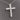 Brilliant Petite Diamond Cross Pendant Necklace in Platinum