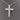 Brilliant Petite Diamond Cross Pendant Necklace in Platinum