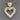 Sparkling Diamond Heart Pendant Necklace in 14k Yellow Gold