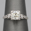 Art Deco 1.20ct Old European Cut Diamond Engagement Ring in Platinum