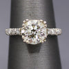 Exquisite Art Deco GIA Certified 1.91ct Old European Cut Diamond Ring in Platinum