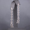 Exquisite Art Deco Old European Cut Diamond Dangle Earrings in Platinum