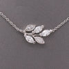Tiffany and Co Victoria Diamond Leaf and Vine Pendant Necklace in Platinum