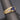 Beautiful Blue Sapphire and Diamond Textured Band Ring in 14k Yellow Gold