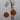Late Victorian Glass Cameo Dangle Earrings in 14k Yellow Gold