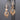 Retro Diamond Dangle Earrings in 14k Rose Gold