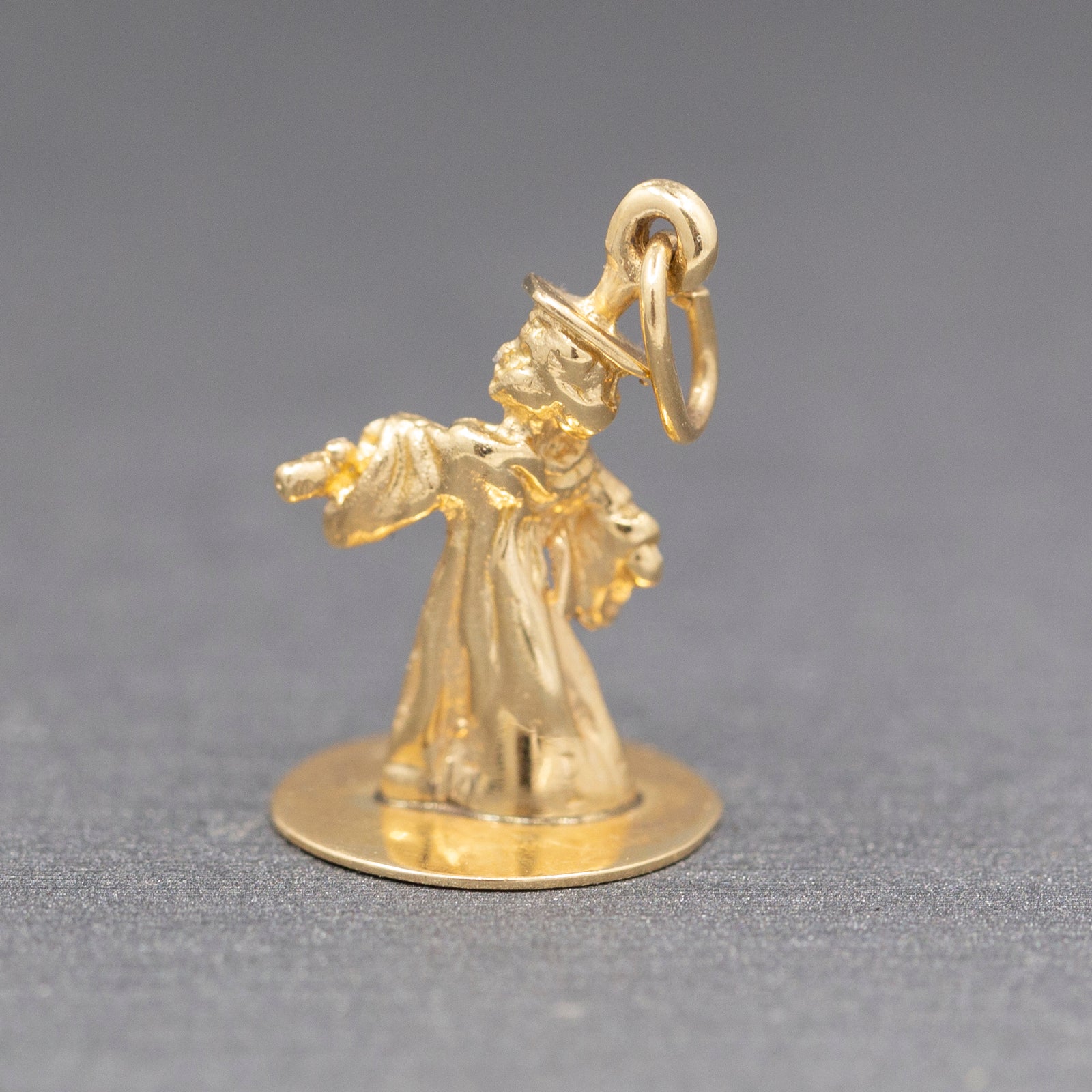 High School or College Graduation Graduate Charm Pendant in 14k Yellow Gold