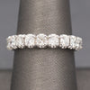 Sparkling 1.90cttw Diamond Eternity Band Ring in 14k White Gold Size 8.5