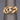 Old European Cut Diamond Abstract Band Ring in 14k Yellow Gold