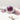 Spectacular Purple Spinel and Diamond Ring in 14k White Gold