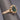 Antique Victorian Emerald and Rose Cut Diamond Ring in 10k Yellow Gold