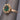 Antique Victorian Emerald and Rose Cut Diamond Ring in 10k Yellow Gold
