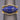 Vintage Modernist Lapis Lazuli East West Set Ring in 18k Yellow Gold