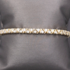 Unique 4.06cttw Diamond Tennis Bracelet in 14k Yellow Gold 8 1/8"