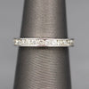 Classic Channel Set Diamond Band Ring in 14k White Gold