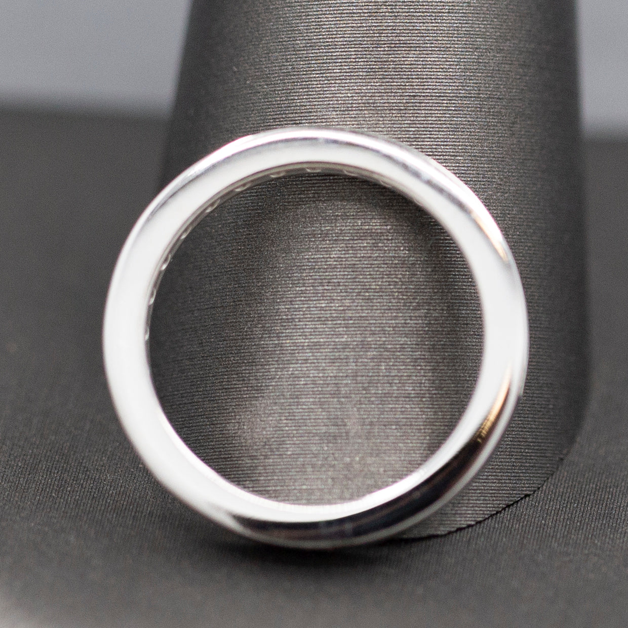 Classic Channel Set Diamond Band Ring in 14k White Gold